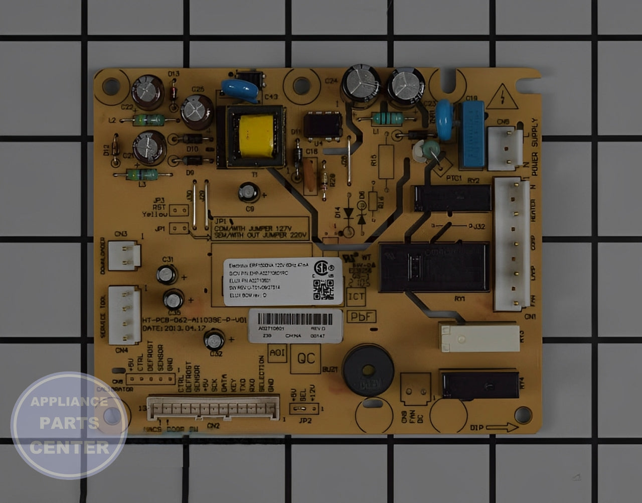 FRIGIDAIRE REFRIGERATOR BOARD 5304503163 - Main view showing circuit board for specific models