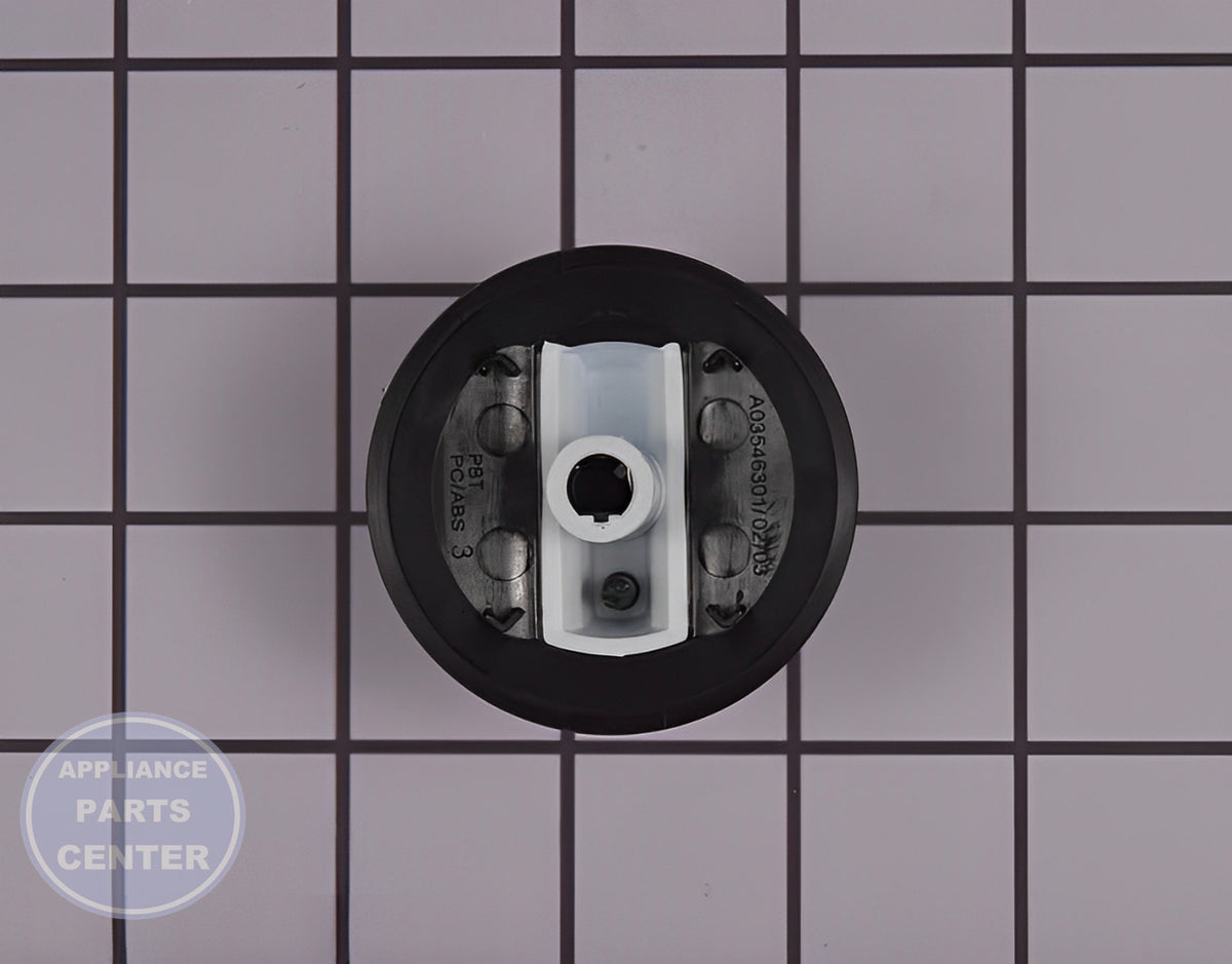 Control Knob 5304504838 - Side view with X inches diameter