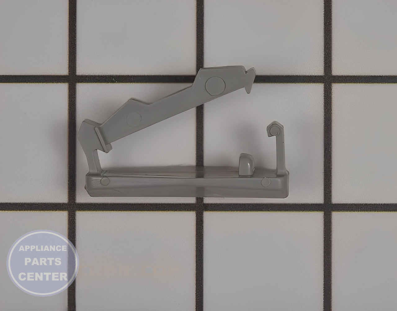 FRIGIDAIRE DISHRACK SLIDE RAIL STOP/ENDCAP 5304506510 - Side view with durable specifications