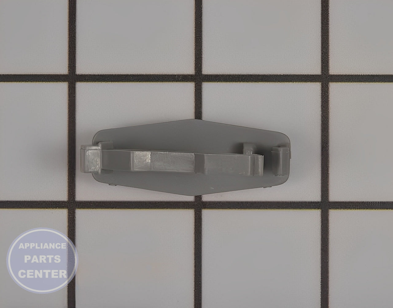 FRIGIDAIRE DISHRACK SLIDE RAIL STOP/ENDCAP 5304506510 - Main view showing secure support for WCI Dishwasher models