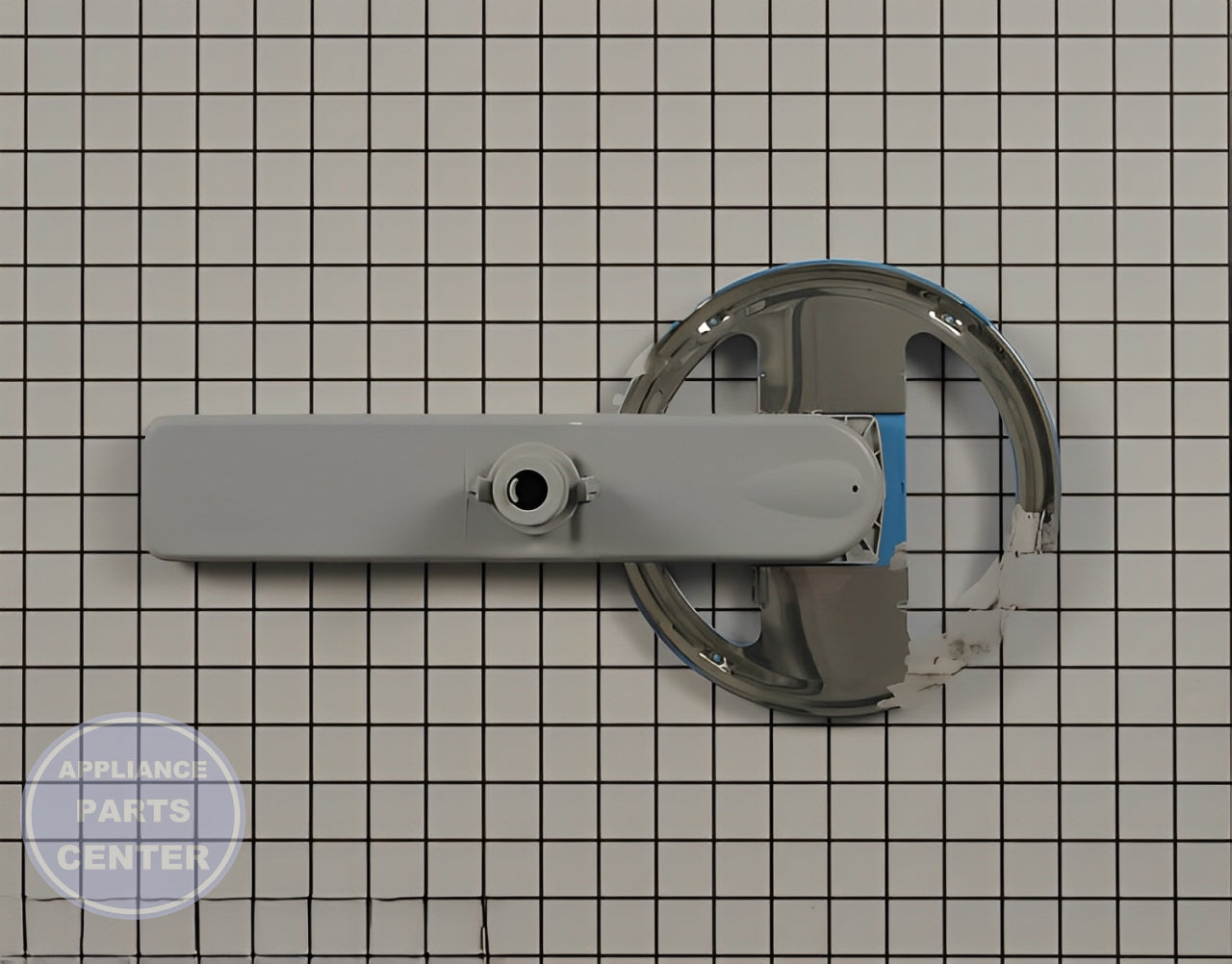 FRIGIDAIRE DISHWASHER LOWER WASH ARM ASSEMBLY 5304507158 - Detailed view of precision cleaning design