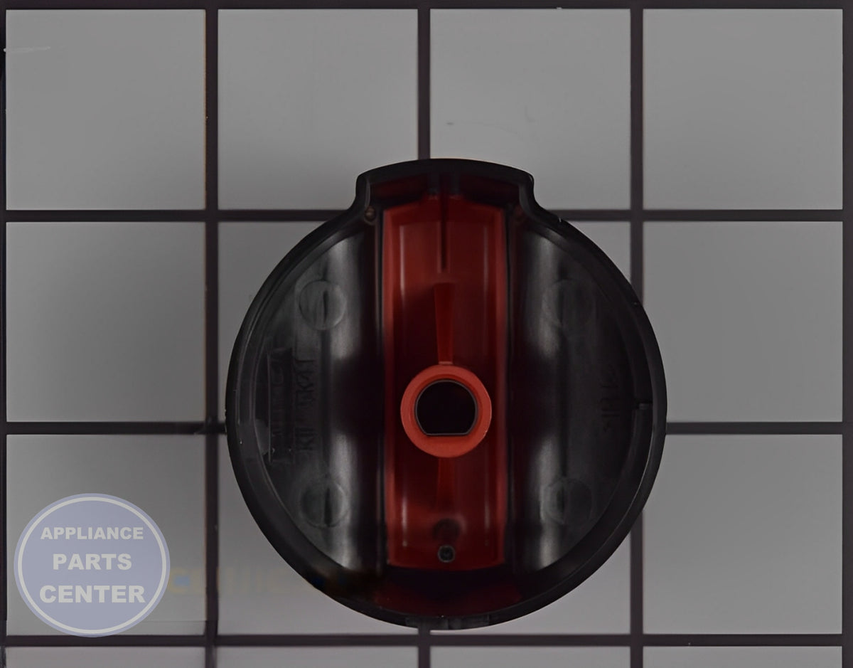 FRIGIDAIRE OVEN CONTROL KNOB 5304507386 - Side view with precise measurements