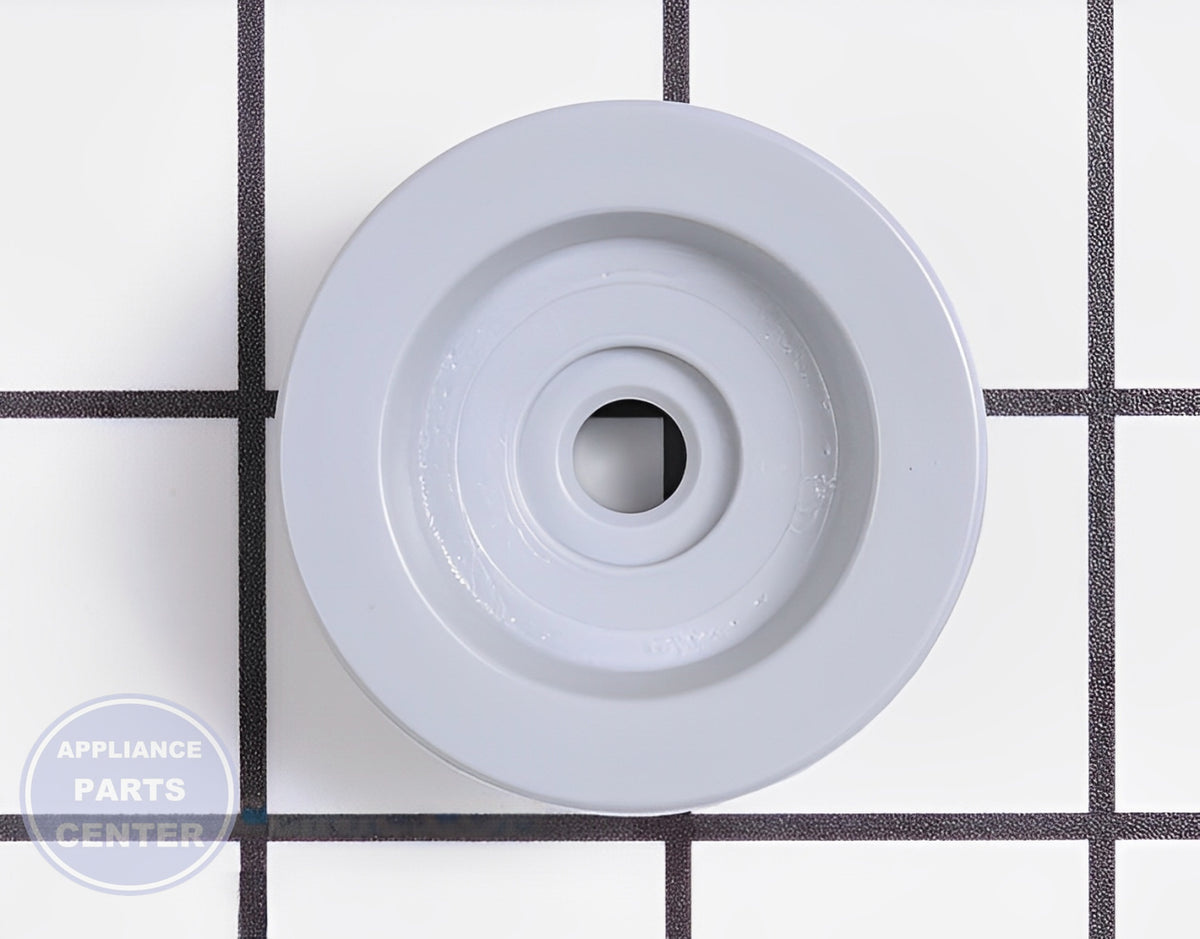 FRIGIDAIRE DISHWASHER GRAY TUB DISHRACK ROLLER 5304507405 - Side view with durable measurements