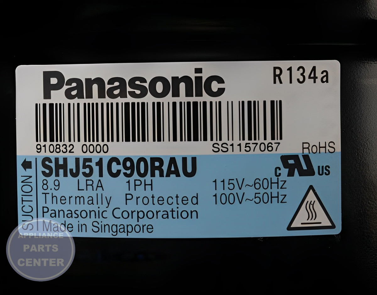 FRIGIDAIRE REFRIGERATOR COMPRESSOR KIT 5304507765 - Detailed view of reliable sealed system