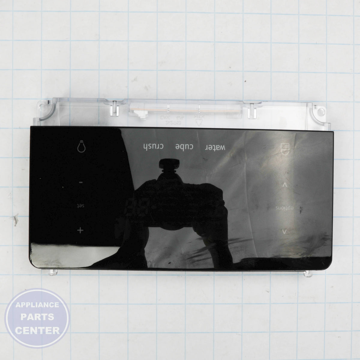 CONTROL ASSEMBLY 5304508115 - Side view with precise measurements/specs