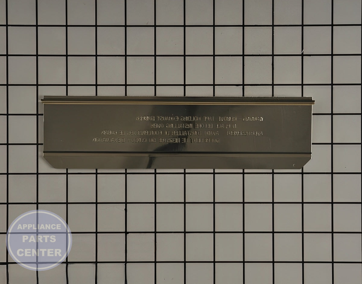 FRIGIDAIRE MICROWAVE VENT DAMPER 5304509486 - Detailed view of airflow management features