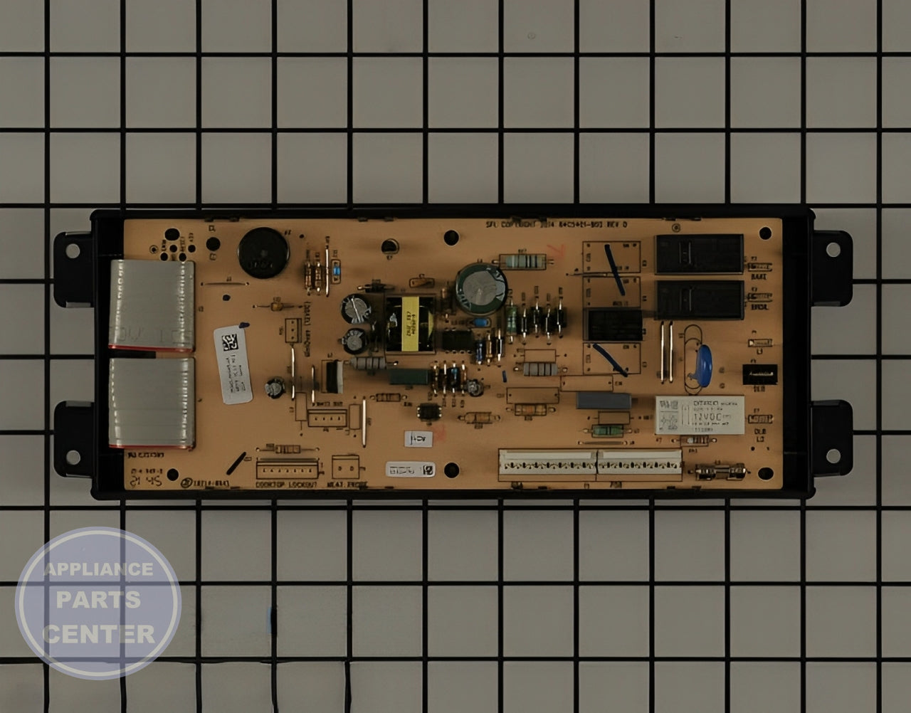 FRIGIDAIRE OVEN CONTROL BOARD 5304509493 - Detailed view of circuit board technical details