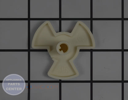 FRIGIDAIRE MICROWAVE DRIVE COUPLING GLASS TRAY 5304509622 - Detailed view of high-quality construction details