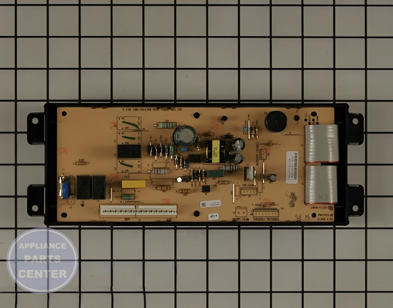 FRIGIDAIRE OVEN CONTROL BOARD 5304509983 - Detailed view of circuit board and timer