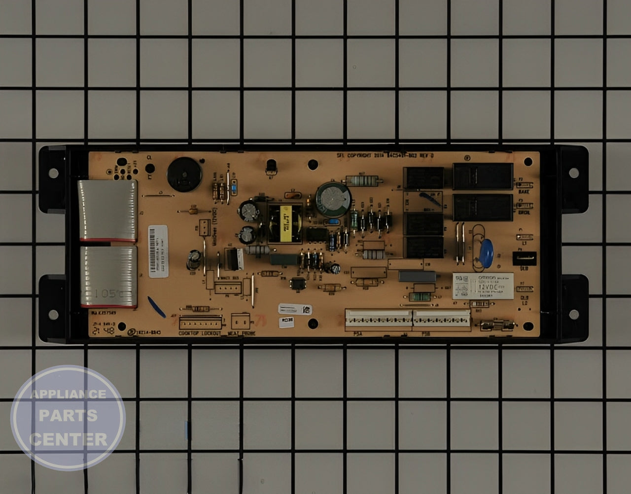 FRIGIDAIRE RANGE CONTROL BOARD AND CLOCK ASSEMBLY 5304510064 - Detailed view of the timer circuit