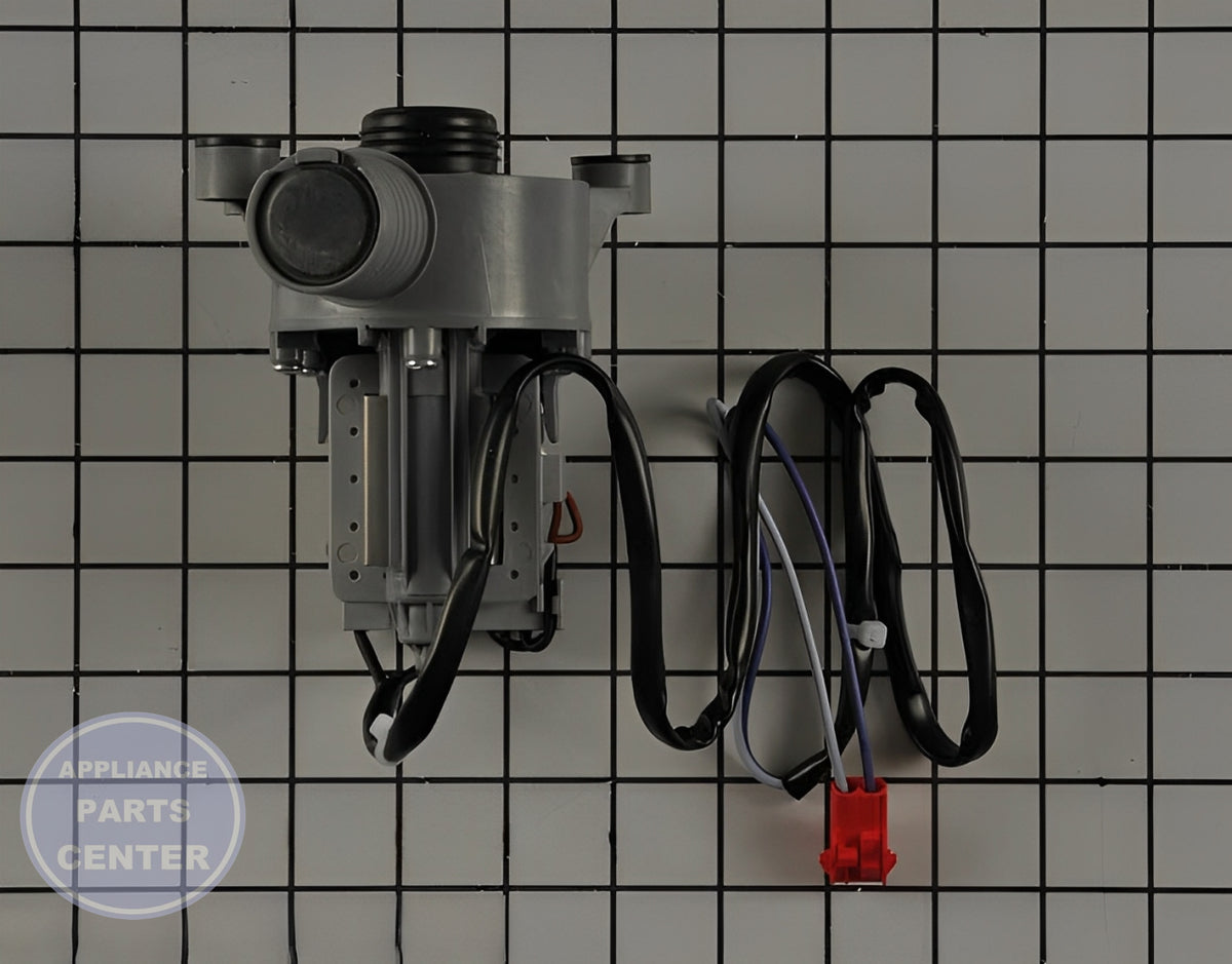 FRIGIDAIRE WASHER PUMP 5304511363 - Installation in WCI Washing Machine showing key mounting points