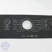 WCI Dryer OVERLAY 5304511419 - Main view showing touchpad enhancement for specific models