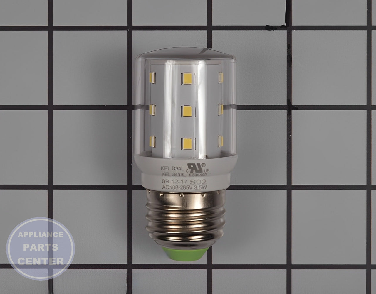FRIGIDAIRE REFRIGERATOR LIGHT BULB 5304511738 - Main view showing bright illumination for FRIGIDAIRE models