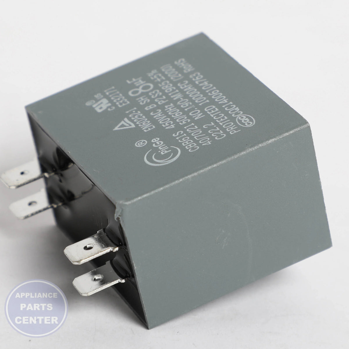 WCI CAPACITOR 5304512378 - Installation in WCI models showing key mounting points