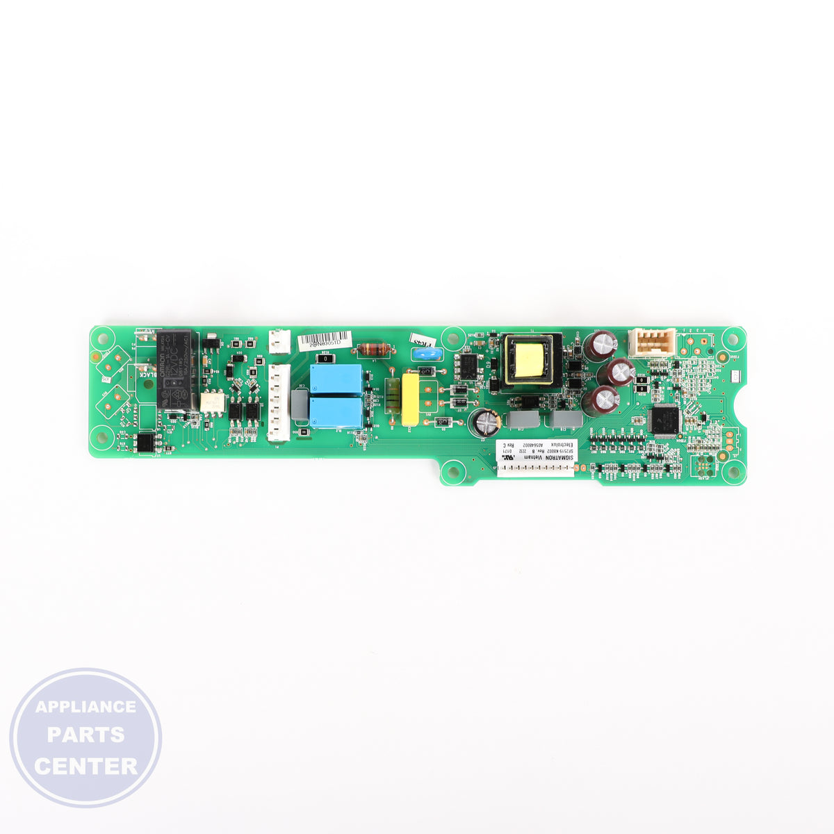 WCI BOARD 5304512731 - Main view showing key compatibility for specific models