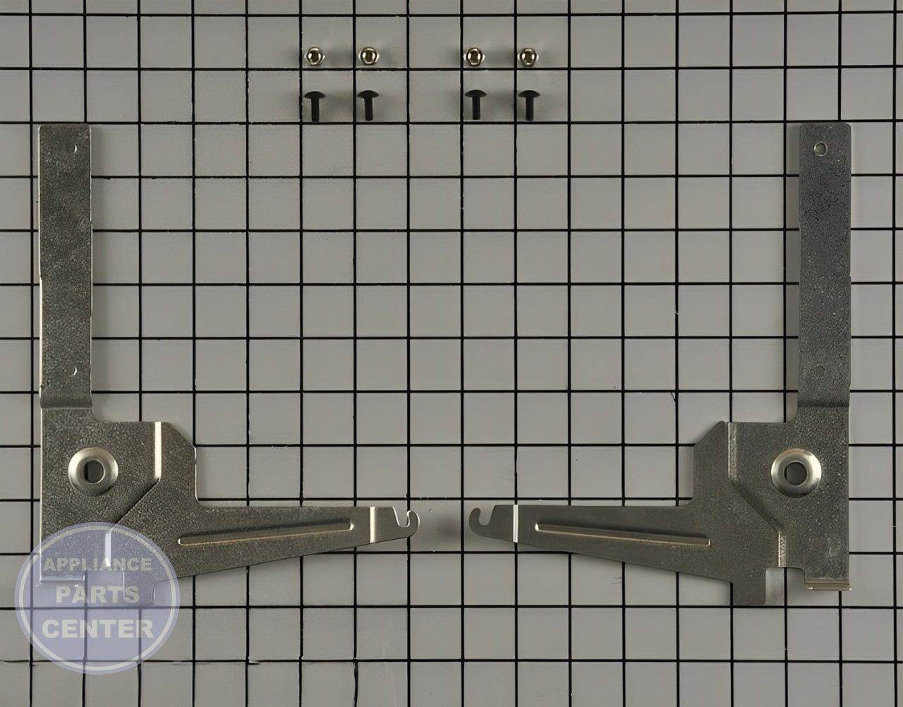 FRIGIDAIRE DISHWASHER COUNTERBALANCE ARM LEFT RIGHT 5304513274 - Main view showing hinge-style design for Frigidaire, Electrolux, and Kenmore models