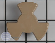 FRIGIDAIRE GLASS TRAY DRIVE COUPLING 5304513472 - Main view showing glass tray for WCI models