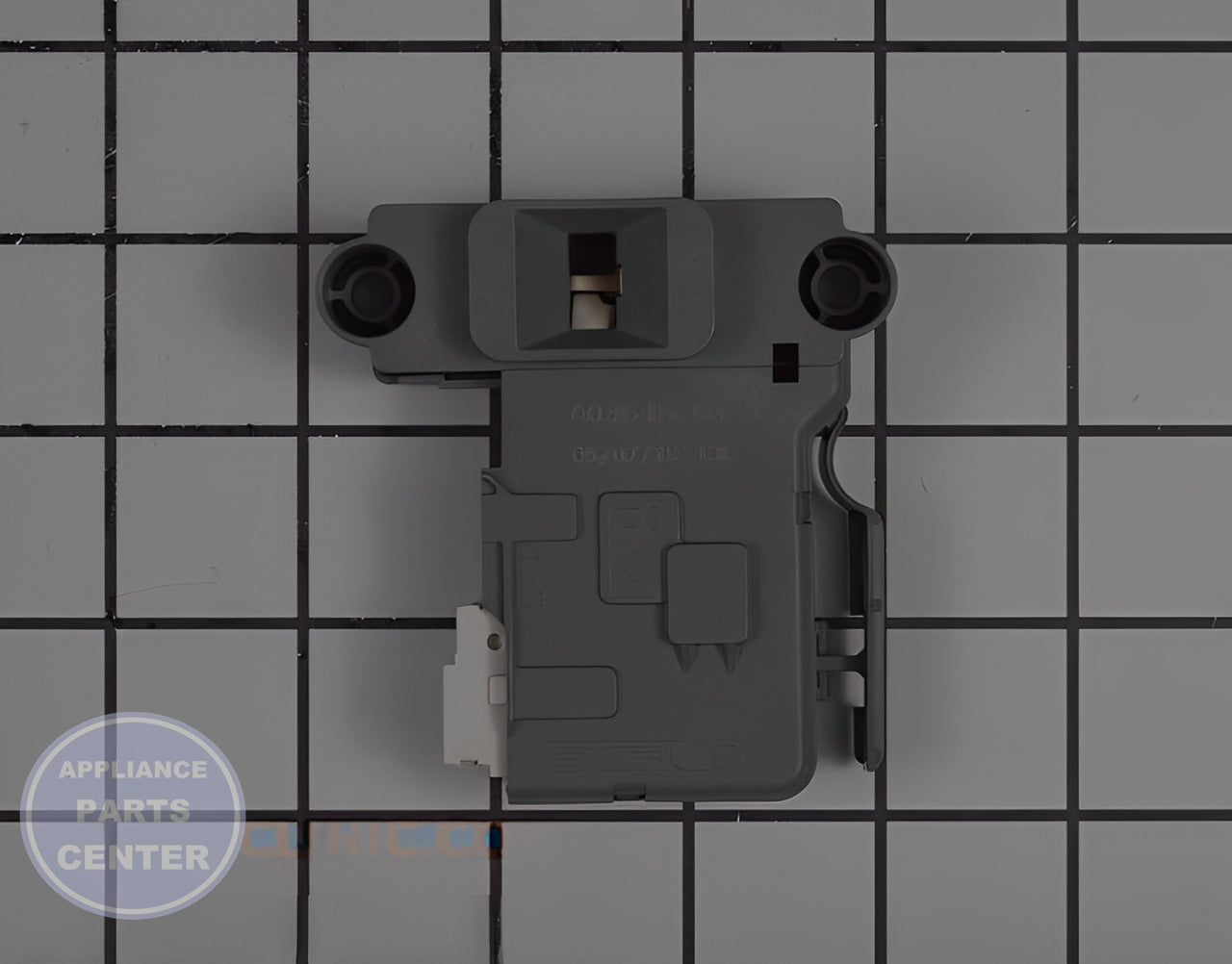 FRIGIDAIRE WASHER DOOR LOCK ASSEMBLY WITH SWITCH 5304514774 - Detailed view of durable latch mechanism