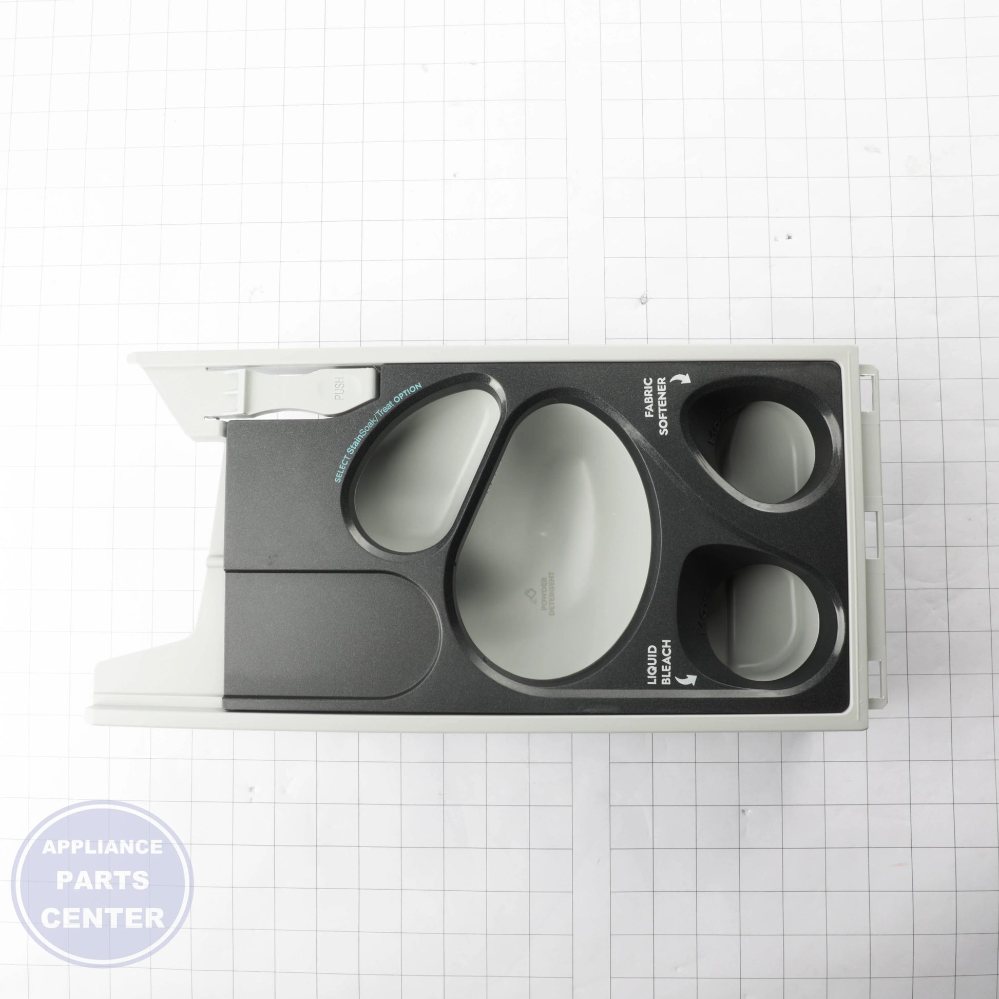 WCI DRAWER ASSEMBLY 5304514793 - Installation in [Model 1] showing key mounting points