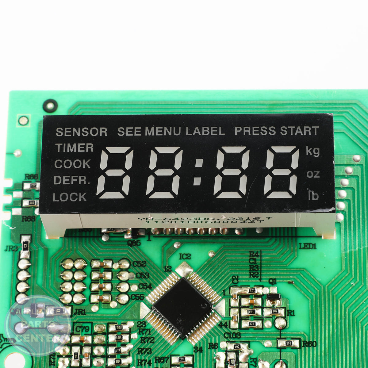 WCI PC BOARD 5304515170 - Installation in WCI model showing key mounting points