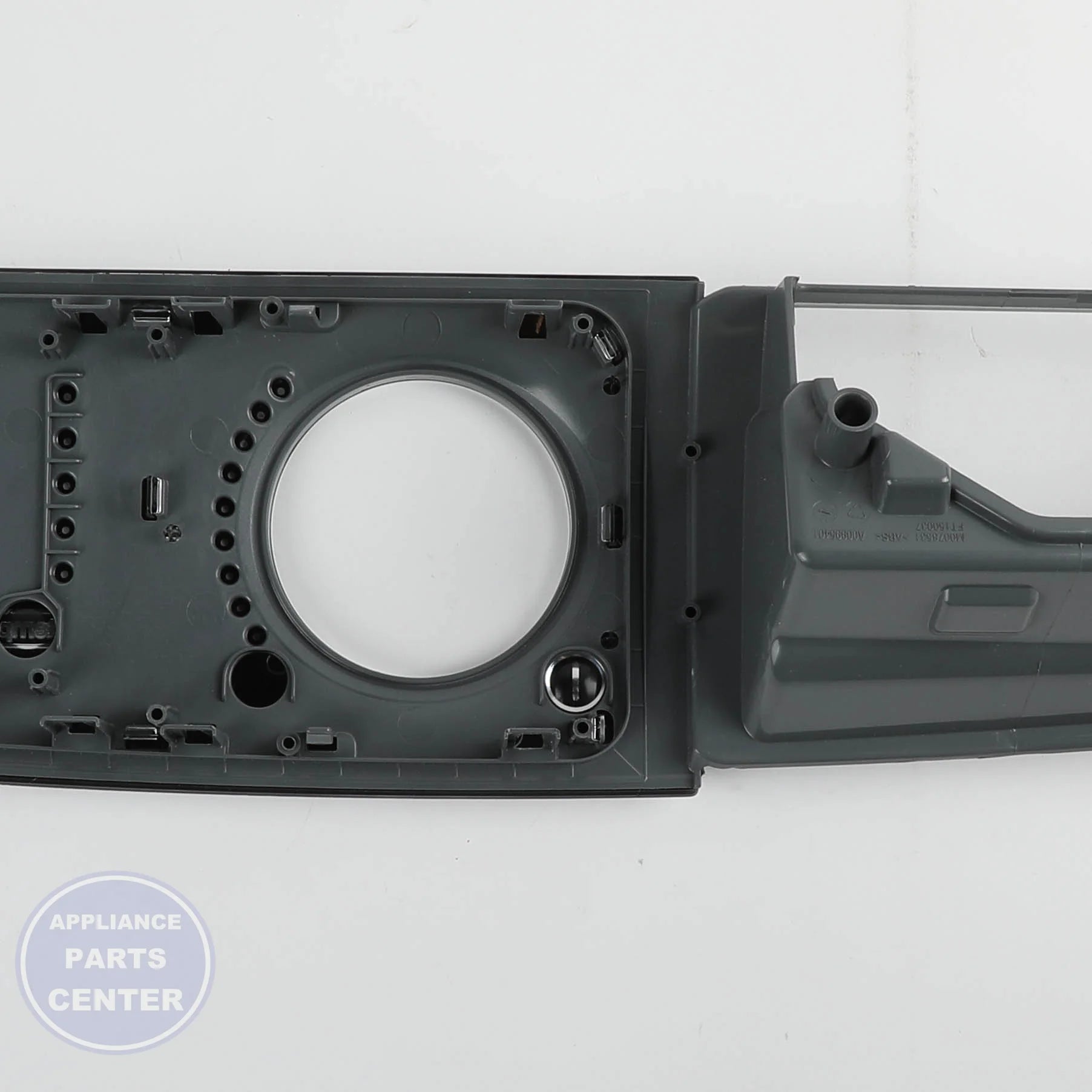 WCI CONSOLE ASSEMBLY 5304515234 - Installation in specific model showing key mounting points