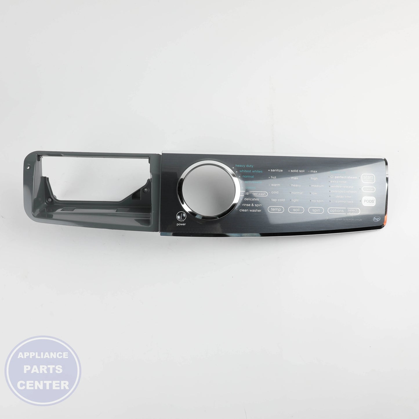 WCI CONSOLE ASSEMBLY 5304515234 - Installation in specific model showing key mounting points