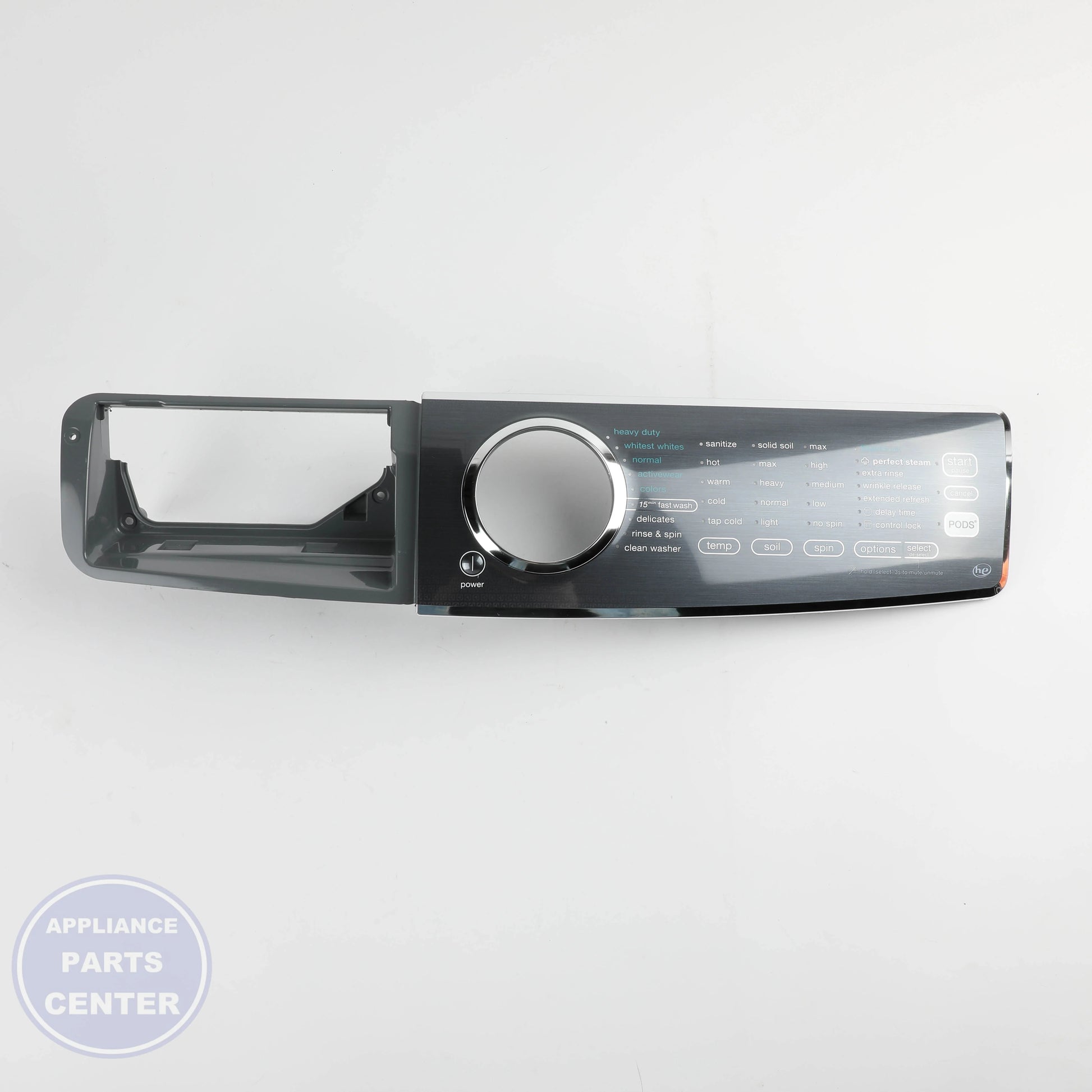 WCI CONSOLE ASSEMBLY 5304515234 - Installation in specific model showing key mounting points