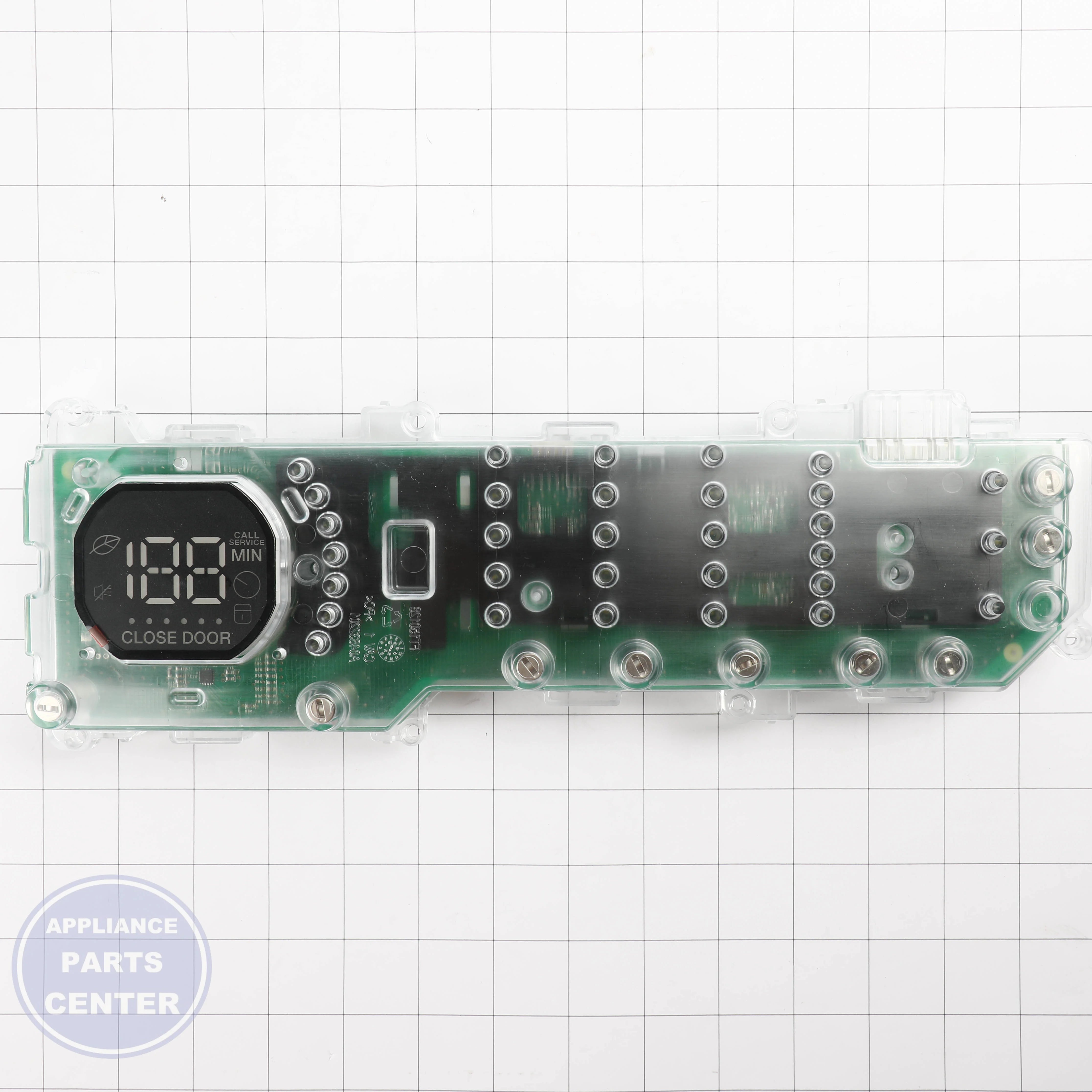 WCI BOARD ASSEMBLY 5304515294 - Installation in WCI Washing Machine showing mounting points