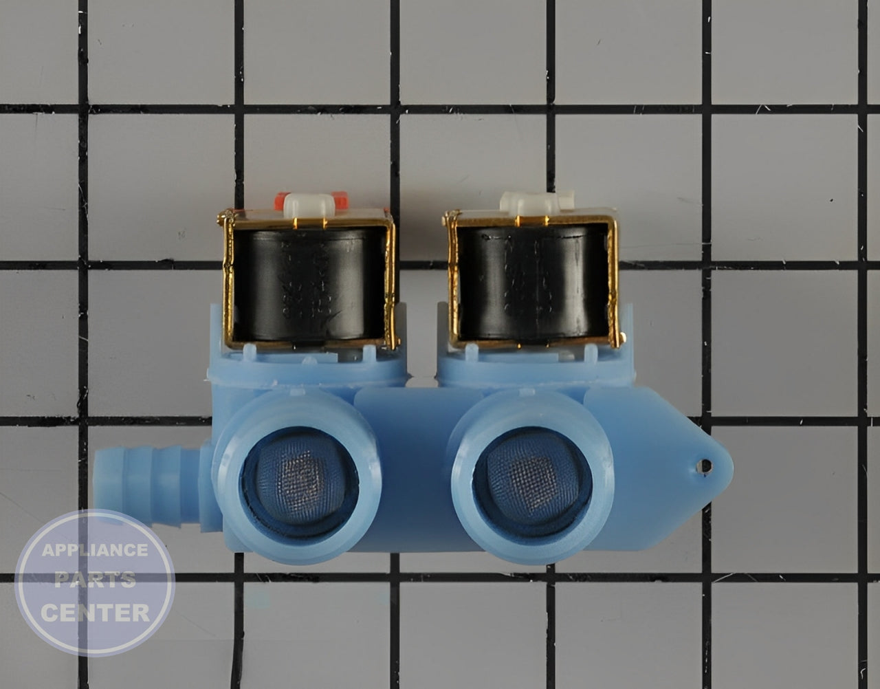 FRIGIDAIRE WASHER WATER VALVE 5304515818 - Installation in WCI Washer/Dryer Combo showing key mounting points
