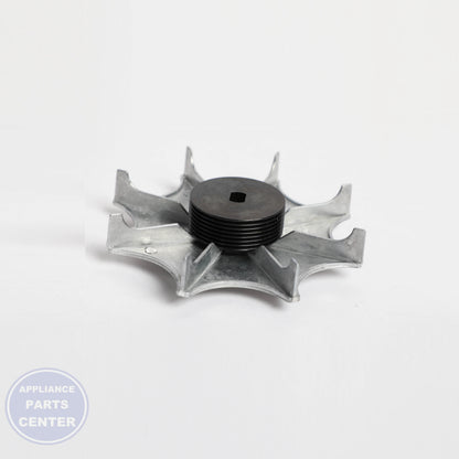 PULLEY 5304516131 - Side view with 6-inch diameter specs