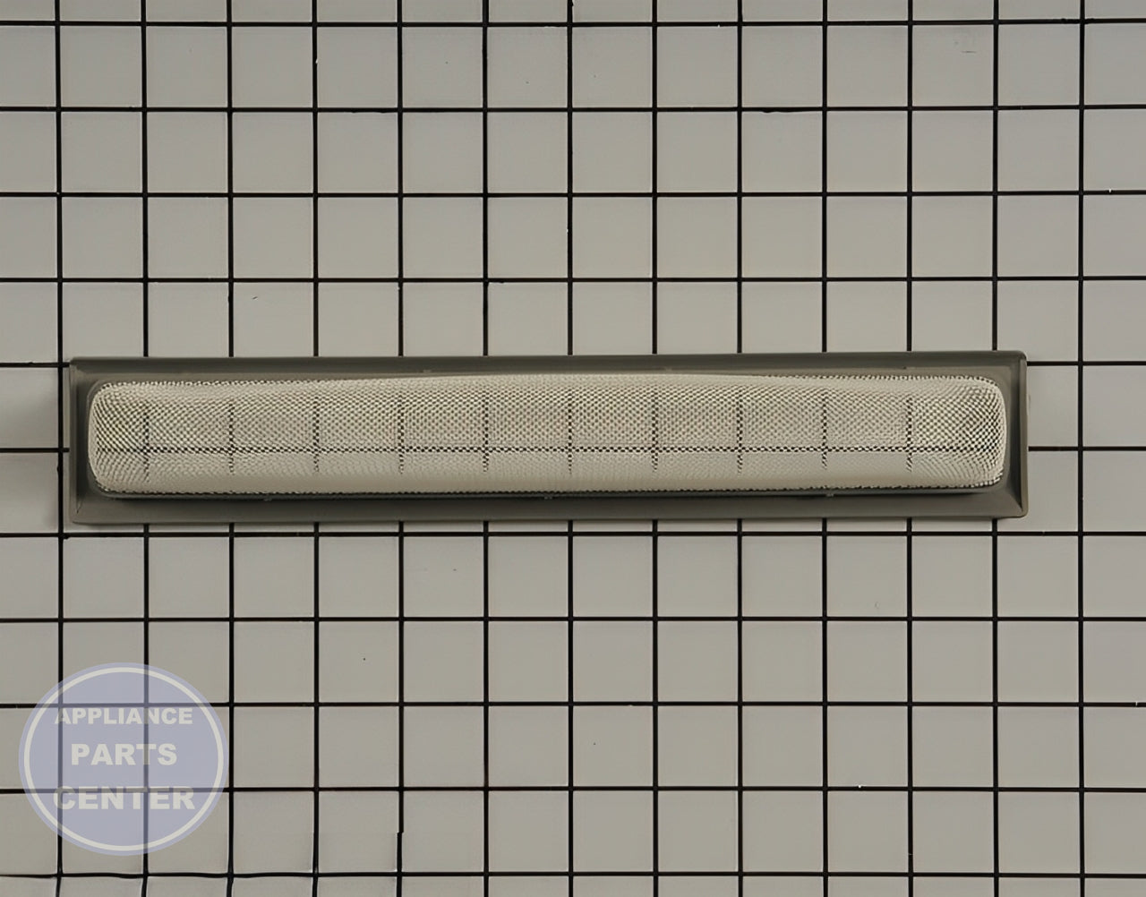 FRIGIDAIRE REPLACEMENT LINT FILTER 5304516871 - Detailed view of advanced lint trapping mechanism