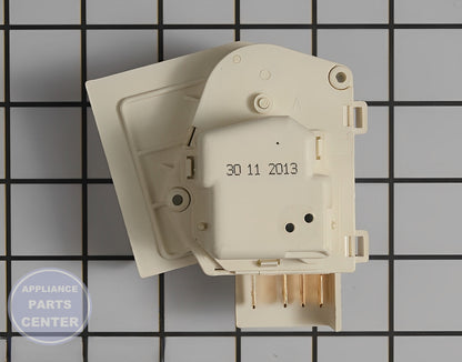 FRIGIDAIRE REFRIGERATOR DEFROST TIMER 5304518034 - Installation in FRIGIDAIRE model revealing mounting points