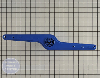 FRIGIDAIRE DISHWASHER LOWER WASH SPRAY ARM 5304518927 - Detailed view of the wash arm and support