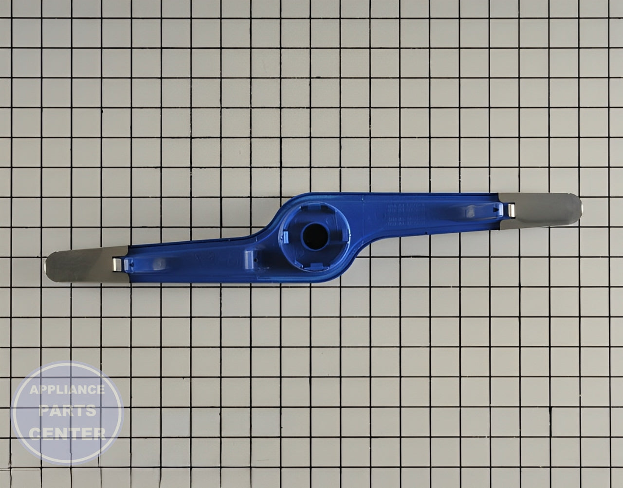 FRIGIDAIRE DISHWASHER LOWER WASH SPRAY ARM 5304518927 - Side view with durable wash arm support