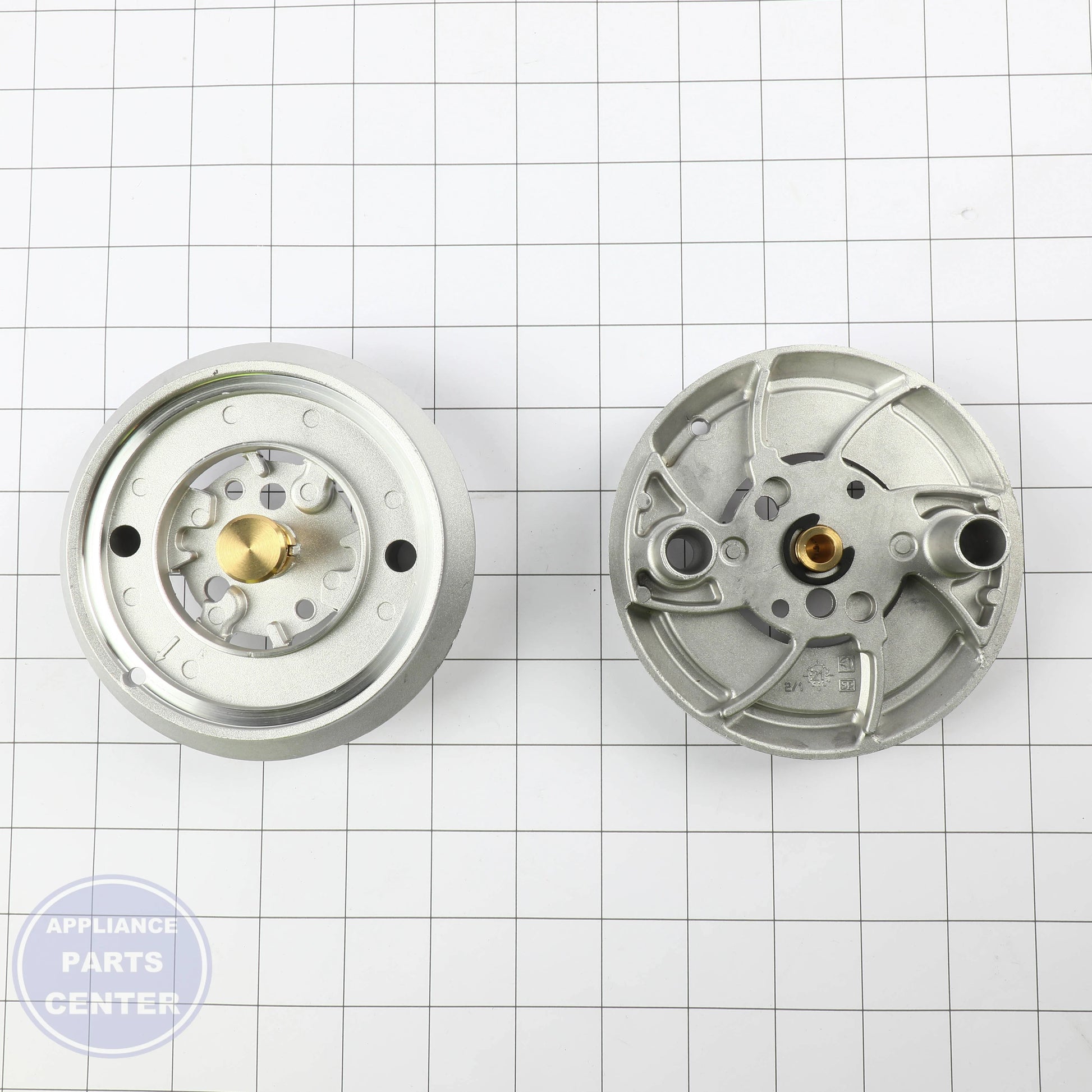 WCI BURNER ASSEMBLY 5304519952 - Installation in specific model showing key mounting points