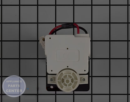 FRIGIDAIRE REFRIGERATOR EVAPORATOR FAN MOTOR 5304521244 - Side view with specific measurements and specs