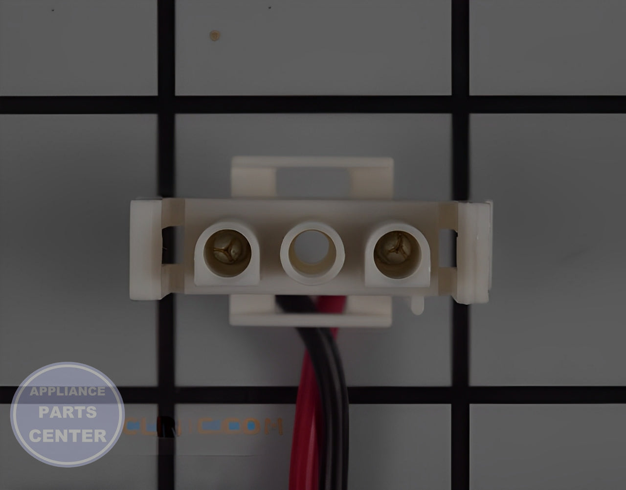 FRIGIDAIRE REFRIGERATOR EVAPORATOR FAN MOTOR 5304521244 - Installation in WCI Refrigerator showing key mounting points