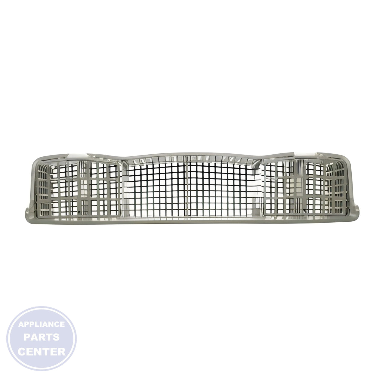 FRIGIDAIRE DISHWASHER SILVERWARE BASKET ASSEMBLY 5304521739 - Side view with precise measurements