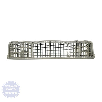 FRIGIDAIRE DISHWASHER SILVERWARE BASKET ASSEMBLY 5304521739 - Side view with precise measurements