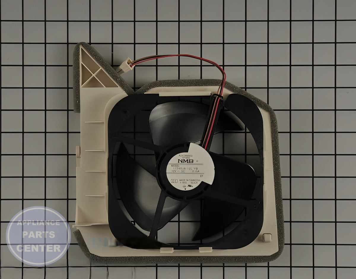 FAN ASSEMBLY 5304522173 - Side view with optimal airflow specs