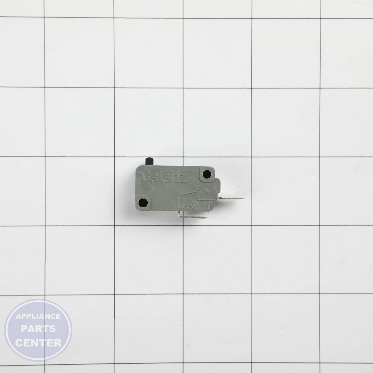 MICROSWITCH 5304522844 - Side view with specific measurements