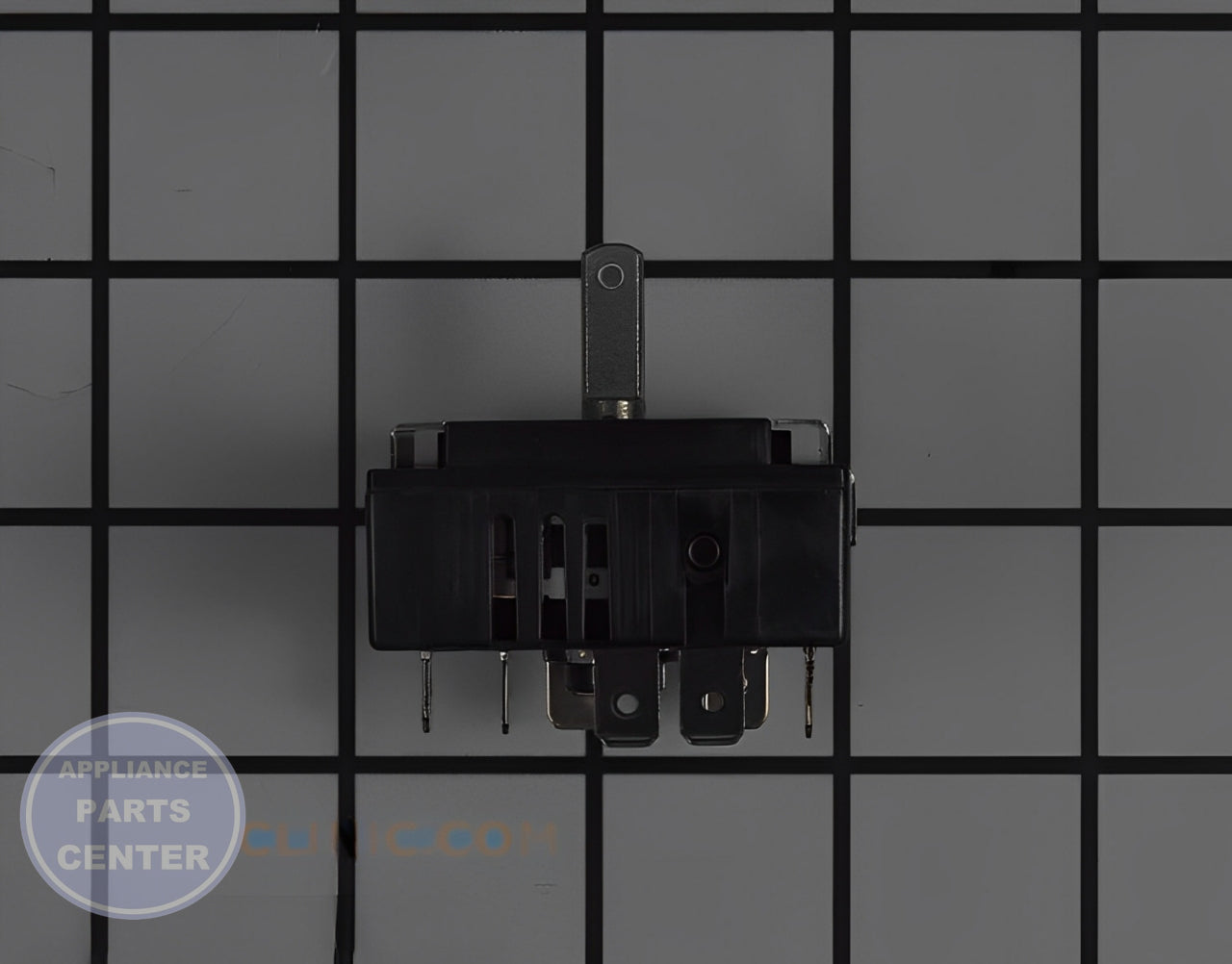 FRIGIDAIRE SWITCH 5304522966 - Side view with specific measurements/specs