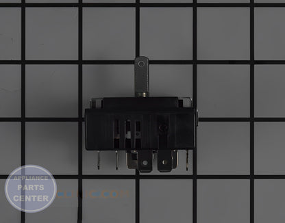 FRIGIDAIRE SWITCH 5304522966 - Side view with specific measurements/specs