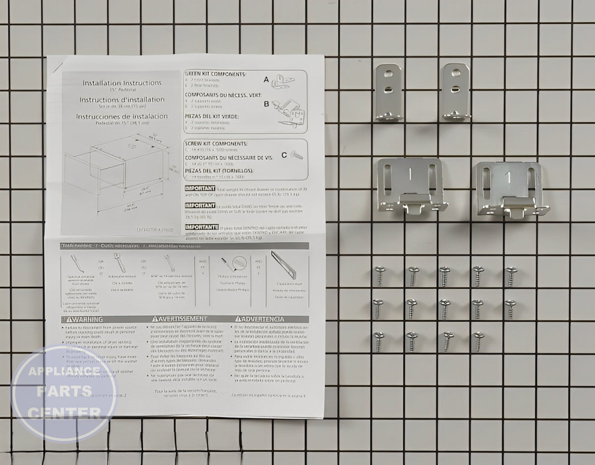 FRIGIDAIRE INSTALLATION KIT 5304523385 - Main view showing secure bracket for compatible models