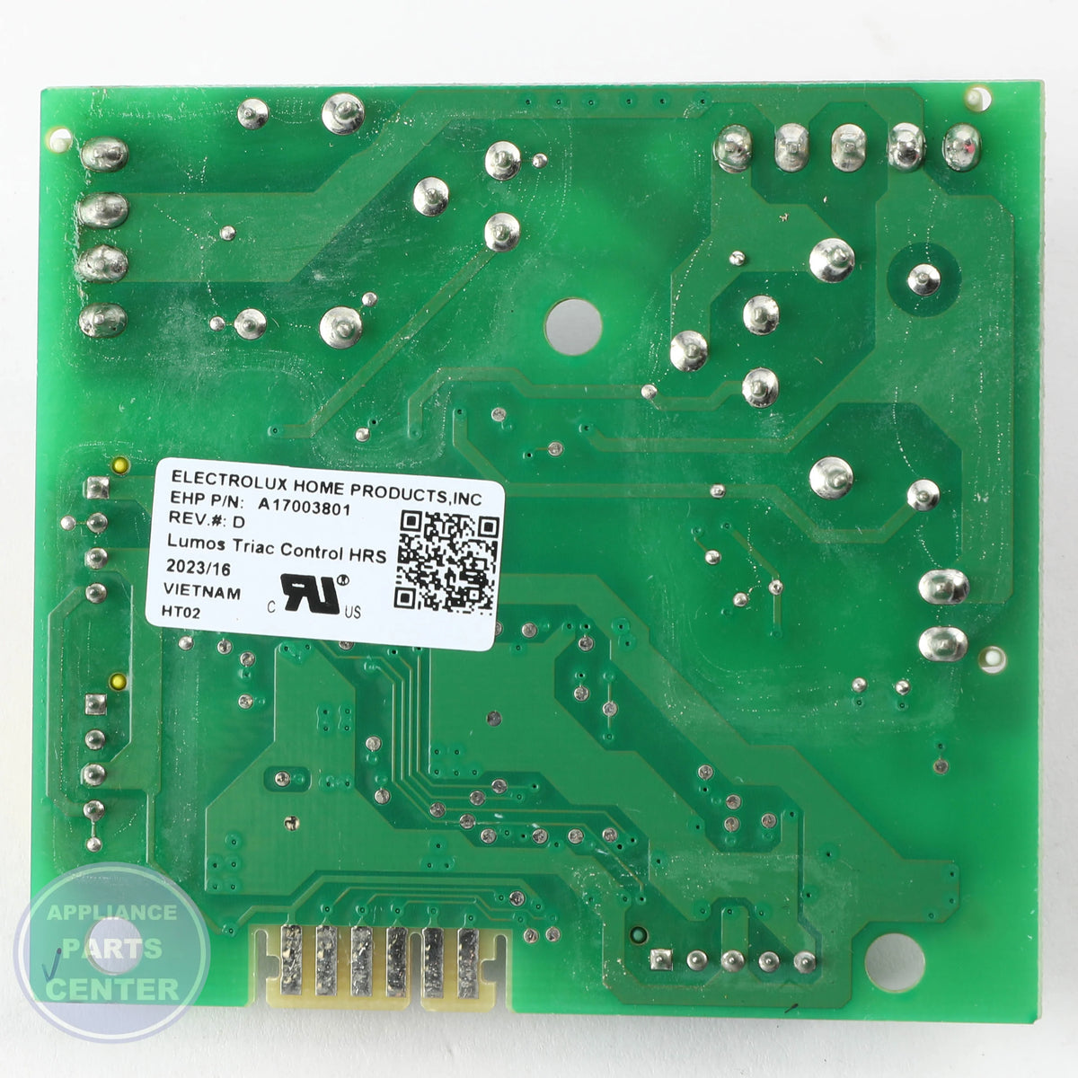 WCI PC BRD 5304523590 - Main view showing circuit connections for specific models