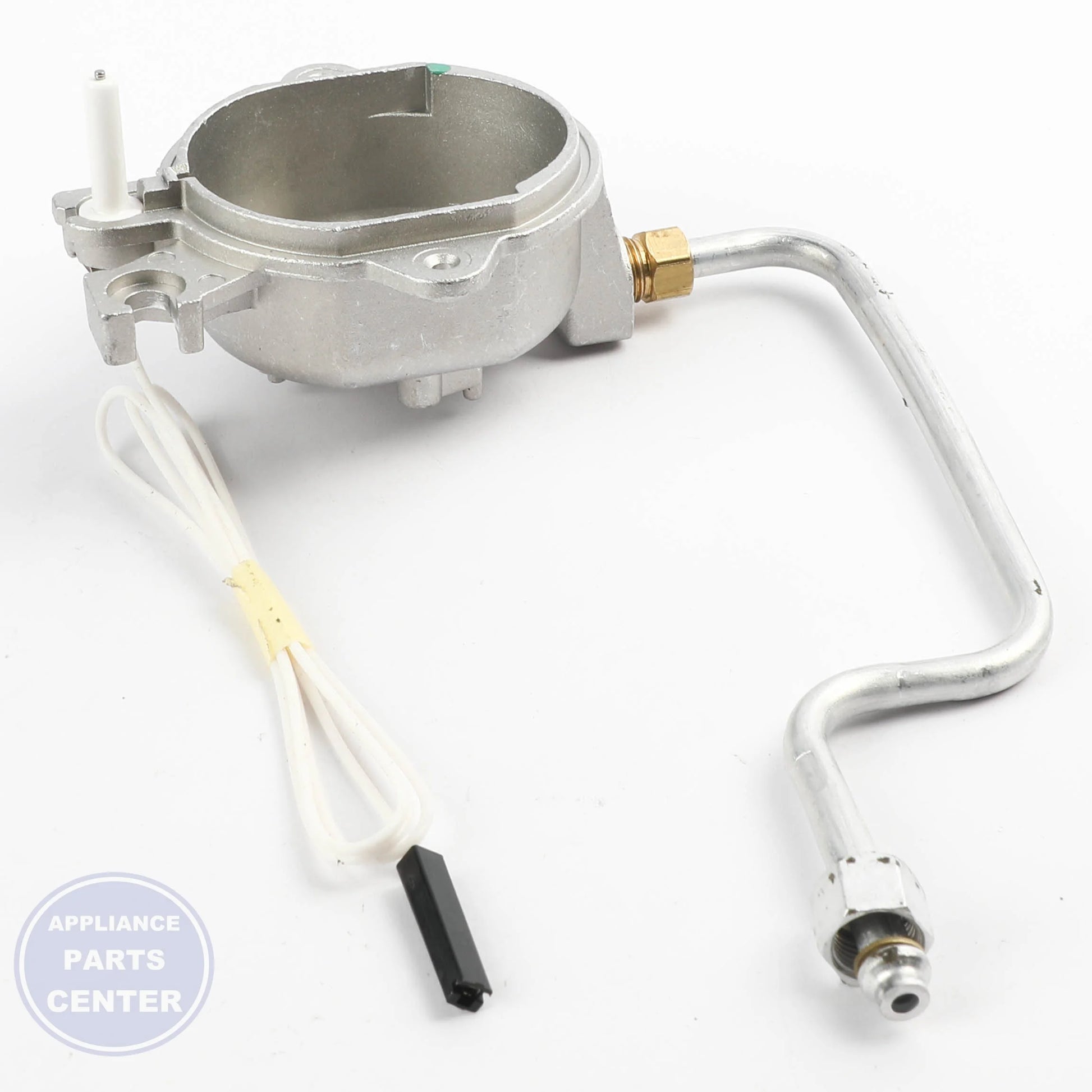 WCI IGNITOR/ORIFICE ASS 5304523876 - Installation in WCI Model X showing mounting points