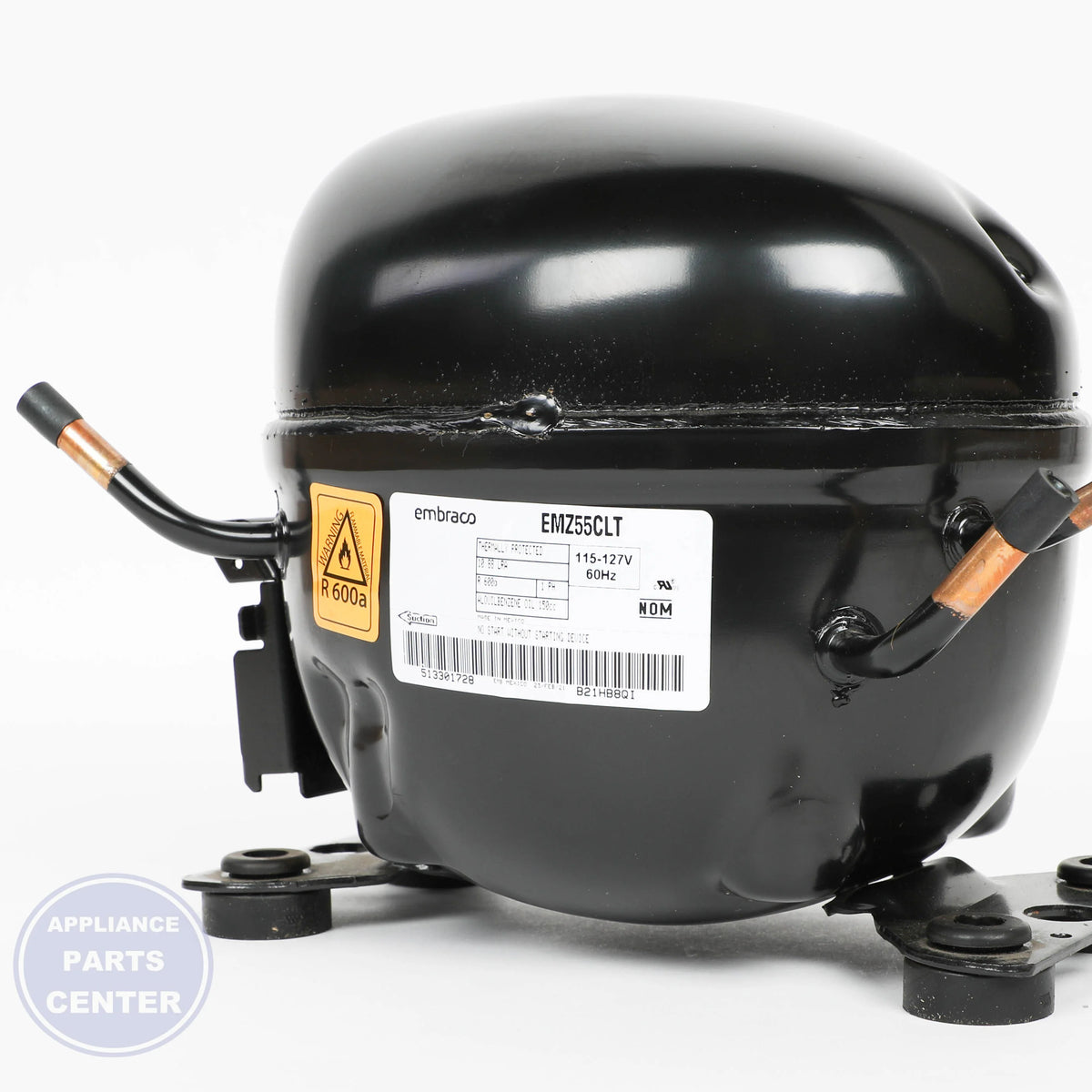 WCI COMPRESSOR 5304524169 - Installation in specific model showing key mounting points