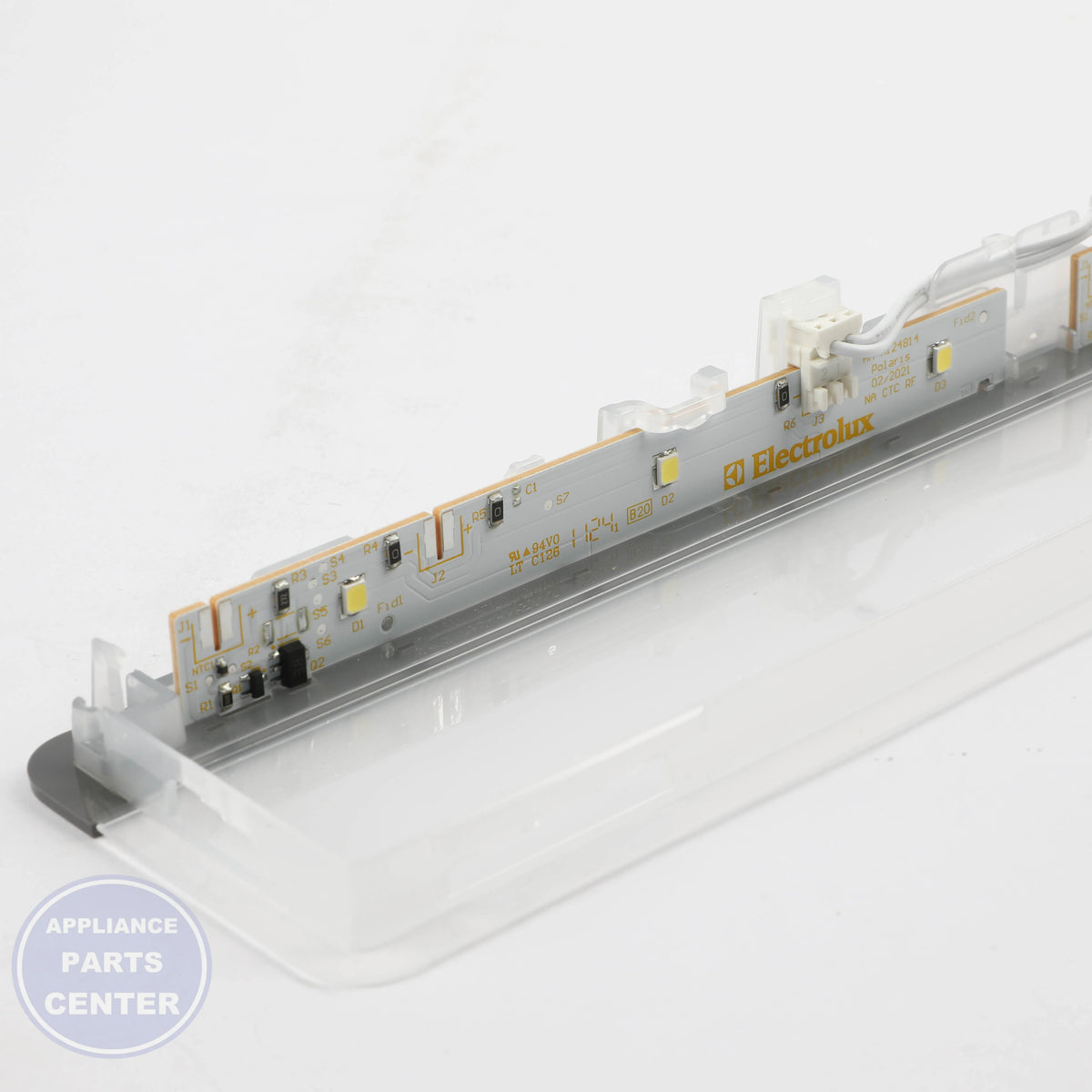 LAMP ASSEMBLY 5304524659 - Side view with precise measurements
