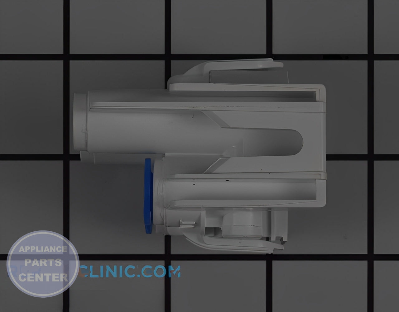FRIGIDAIRE WATER FILTER HEAD MANIFOLD 5304524817 - Detailed view of high-quality construction