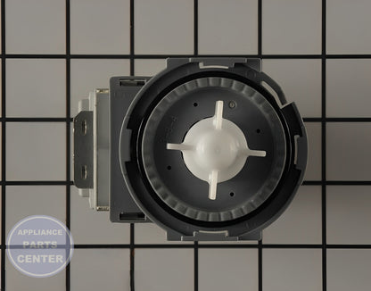 FRIGIDAIRE DISHWASHER WATER PUMP 5304524920 - Side view with efficiency specs